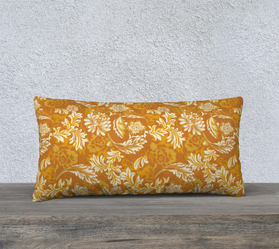 Aperçu de Turmeric William Morris inspired lumbar