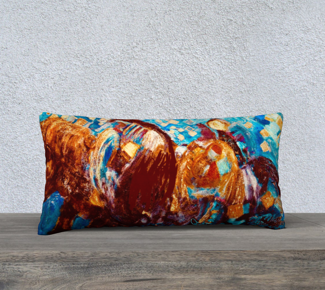 Rooster 24" x 12" Pillow Case thumbnail #3