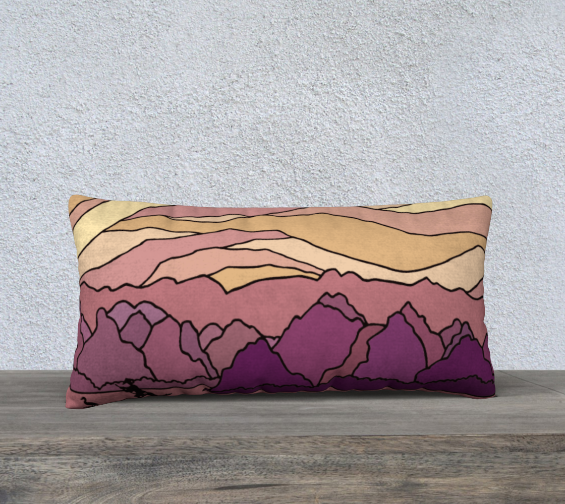 Burgundy Thai Mountains preview #1