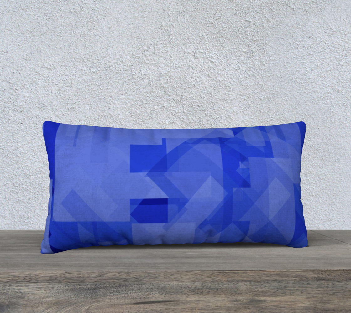 Blue is Better 24x12 Pillow Case preview #2