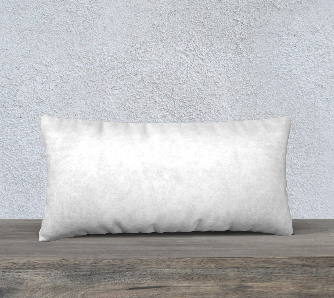 Labrador Retriever chocolate cartoon 24 x 12 pillow case preview #2