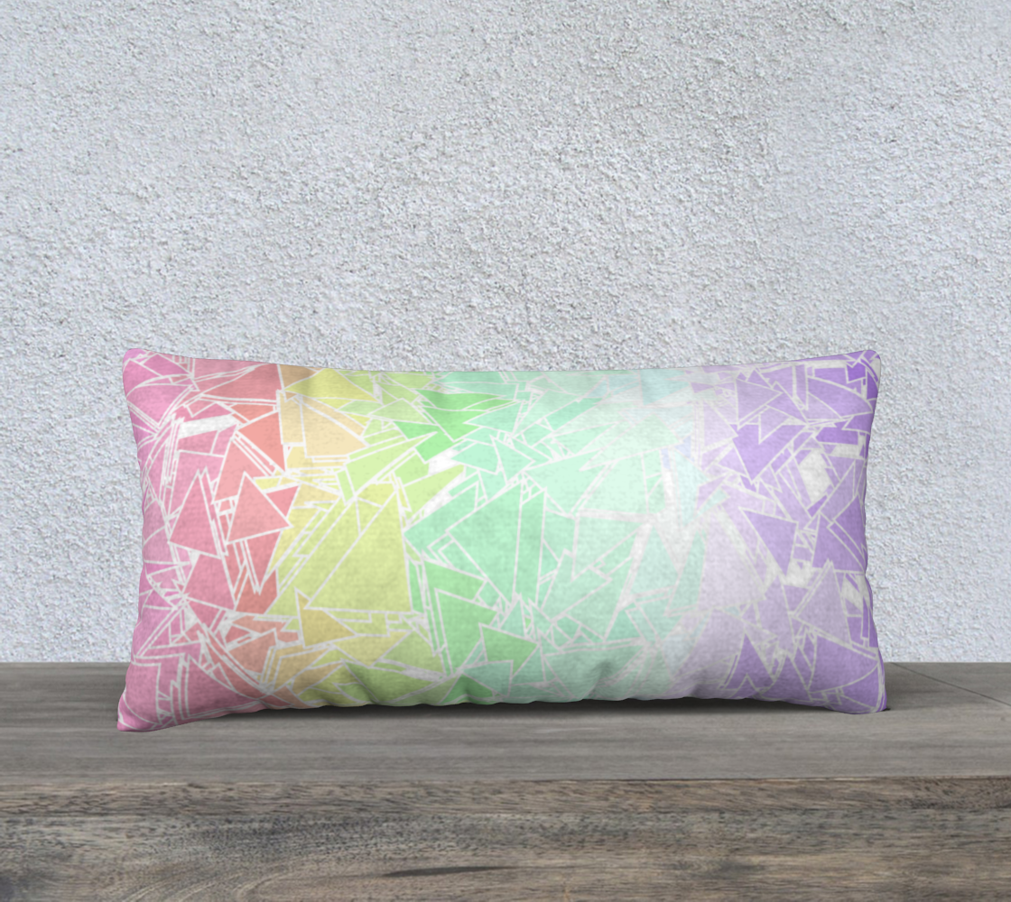 Groovy Boho Triangle Rainbow, 50% of profits donated to the Trevor Project! preview #1