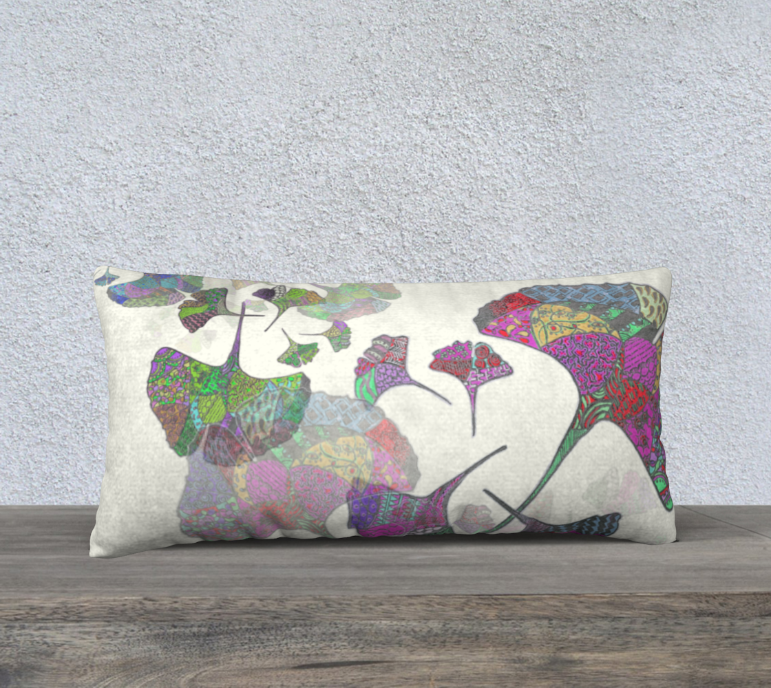 Gingko Leaf 24"x12" Pillow Case preview