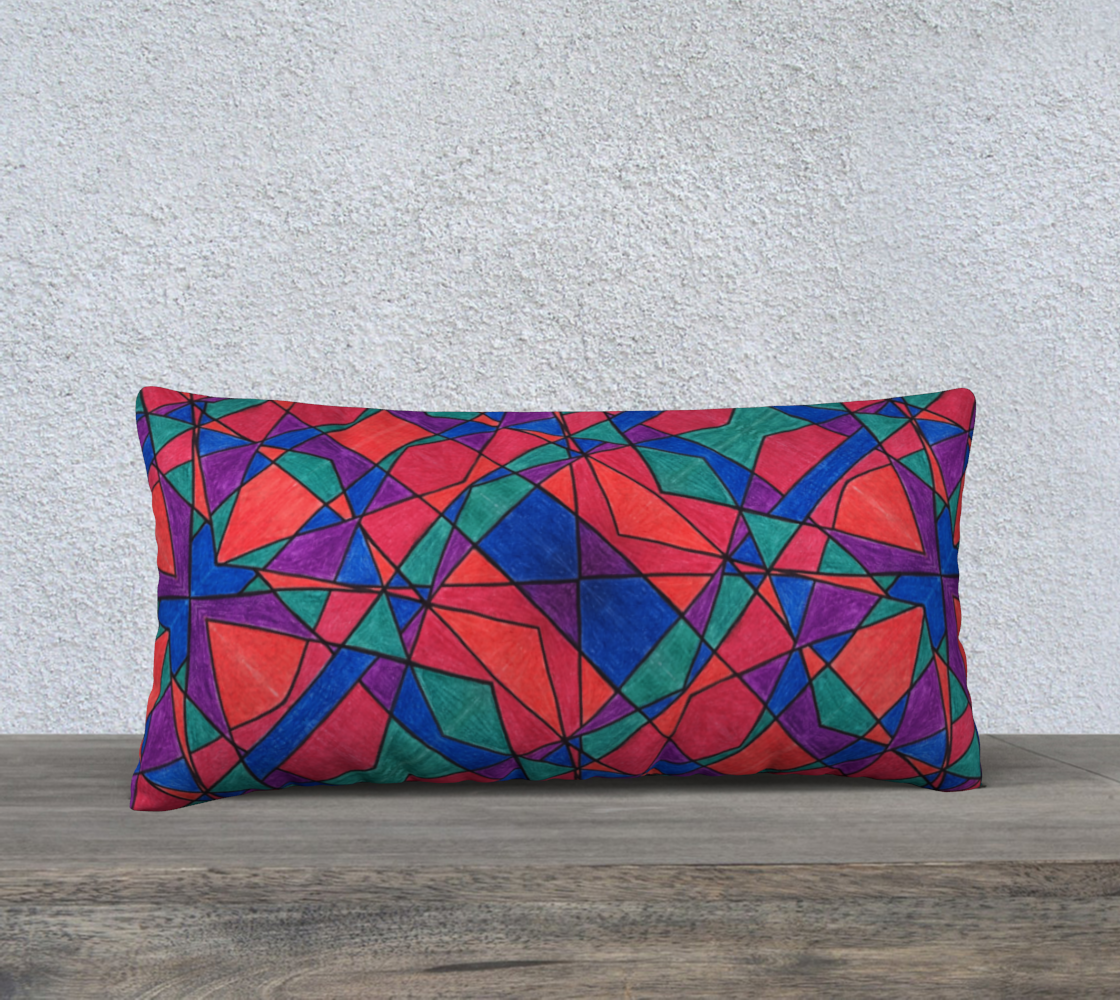 Prismatic 24in X 12in Pillow Case preview