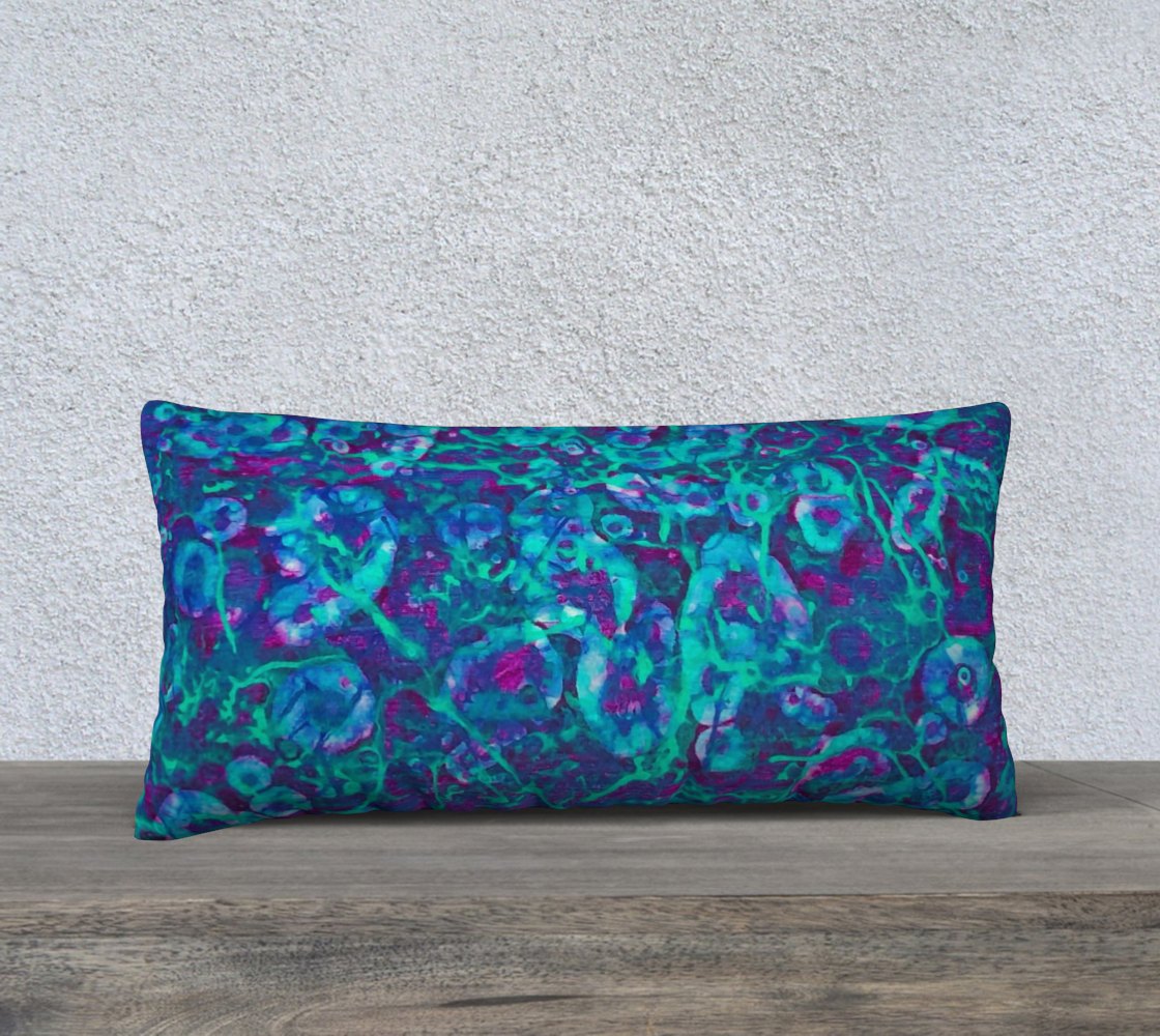 Azure Stone II 24inX12in Pillow Case preview