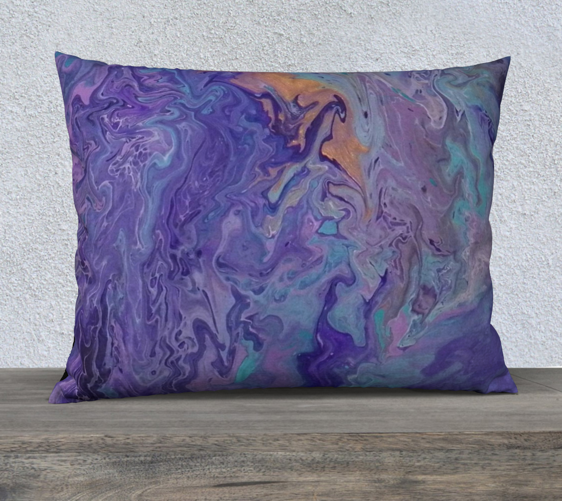 Aperçu de Lilac Ocean II Pillow Case Style3