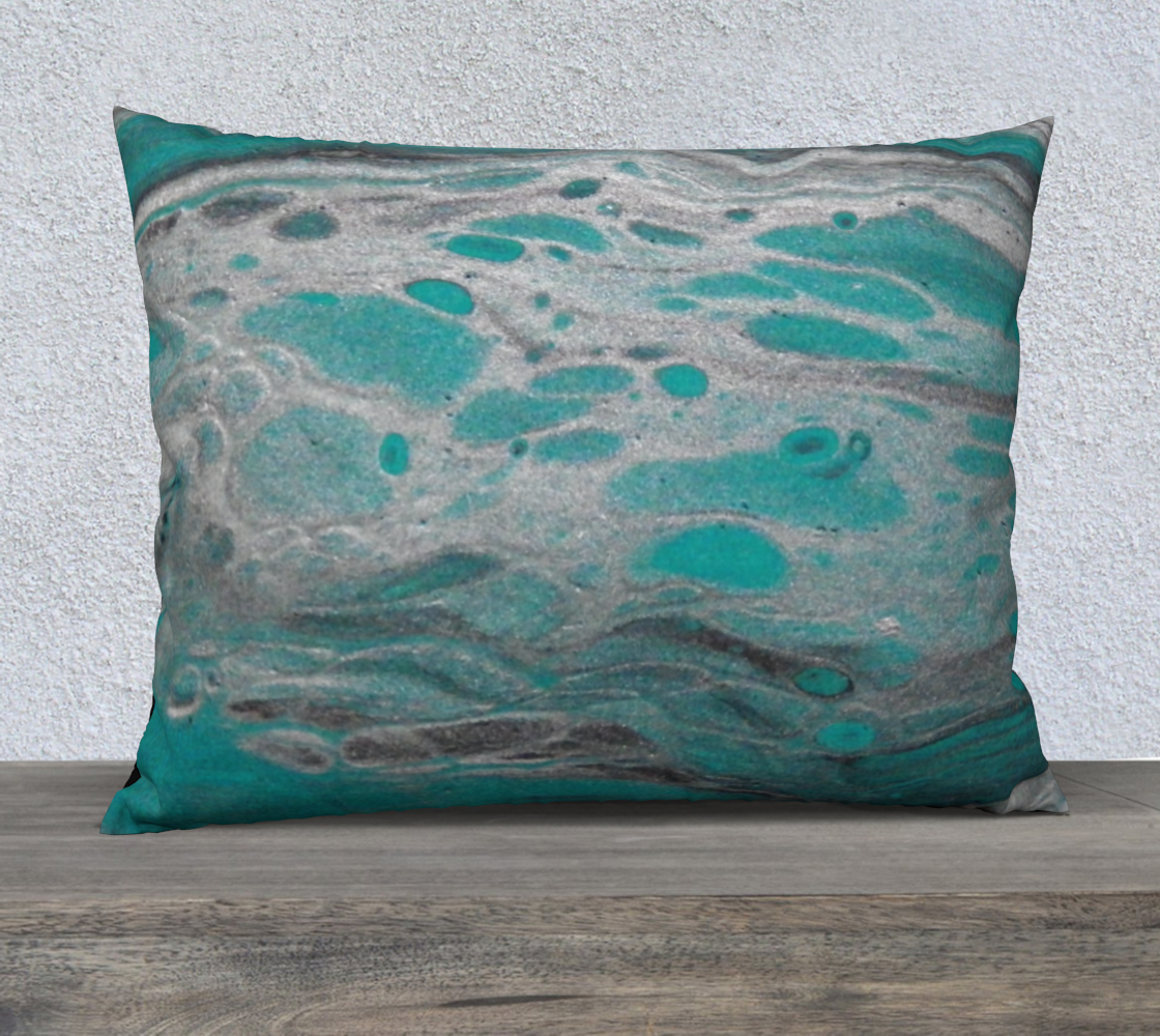 Aperçu de Turquoise Summit Pillow Case Style3