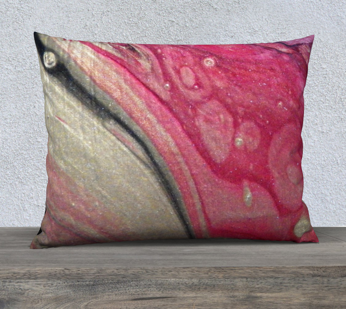 Aperçu de Rouge Ocean Pillow Case Style3