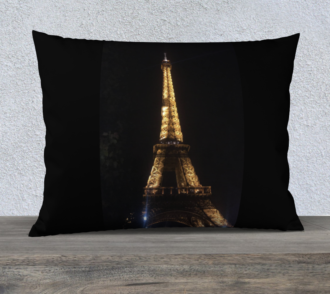 Aperçu de Taie d'oreiller Tour Eiffel Paris