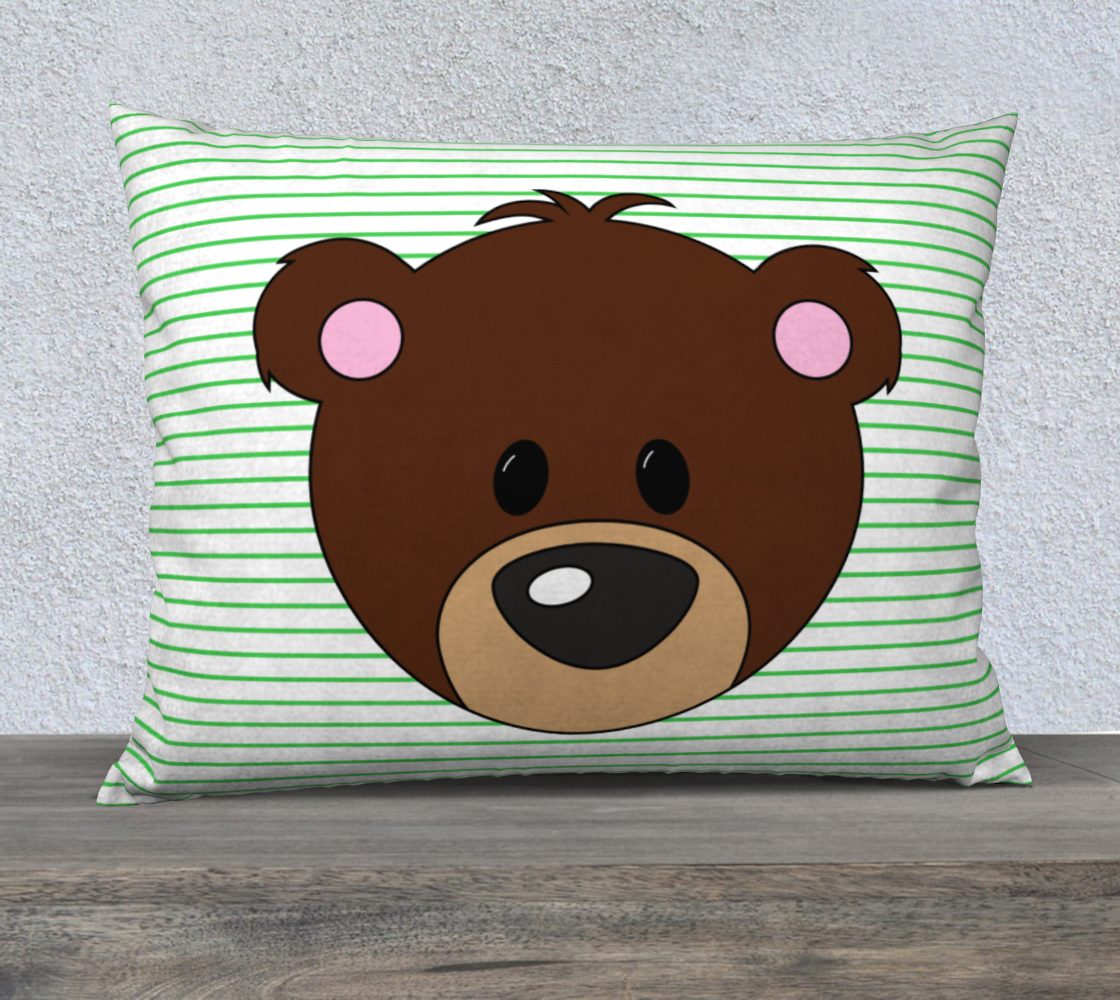 Aperçu 3D de Buddy Bear Pillow Case - 26" x 20"