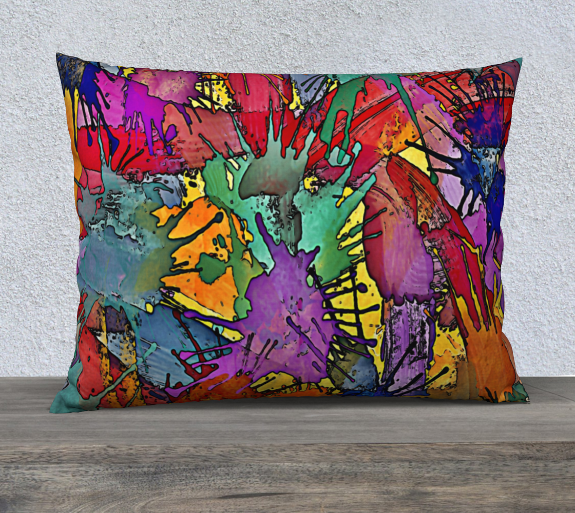 Multicolored Painting Splashes Pattern by EDDArt preview