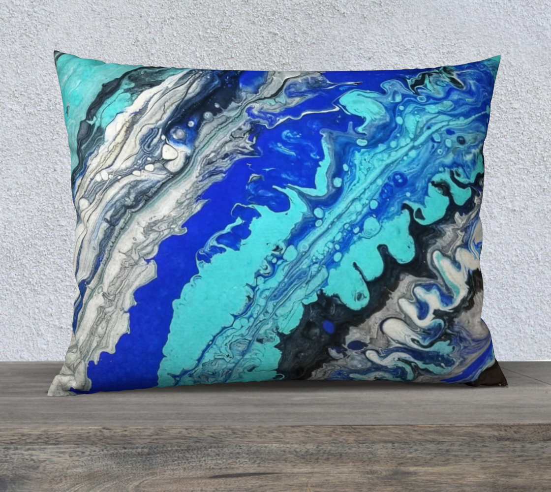 tidal vibes 26x20 pillow case preview