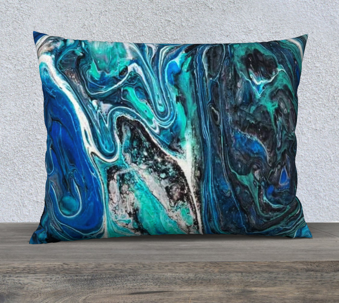 water abstract 2 26x20 pillow case preview