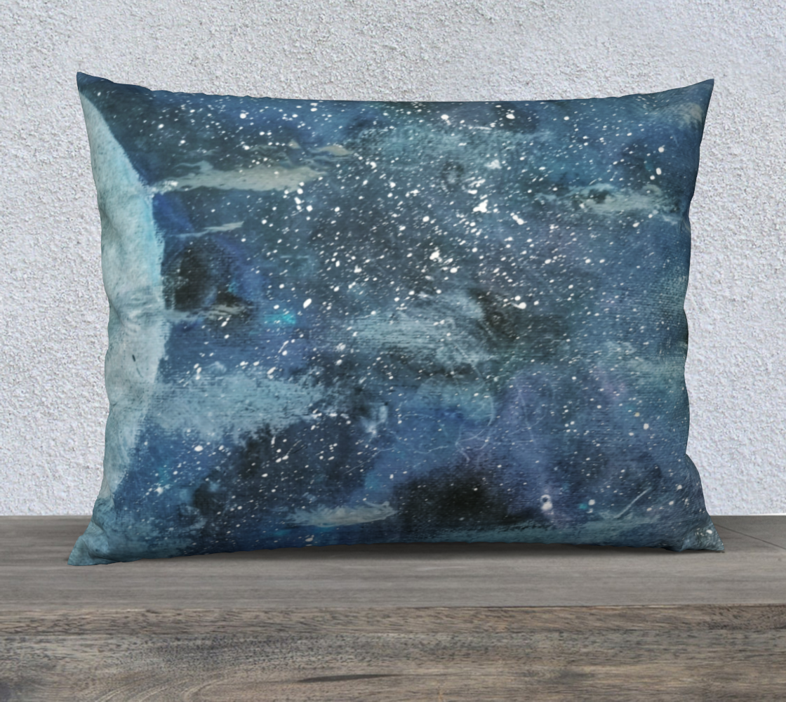 starry night 26x20 pillow case preview #2