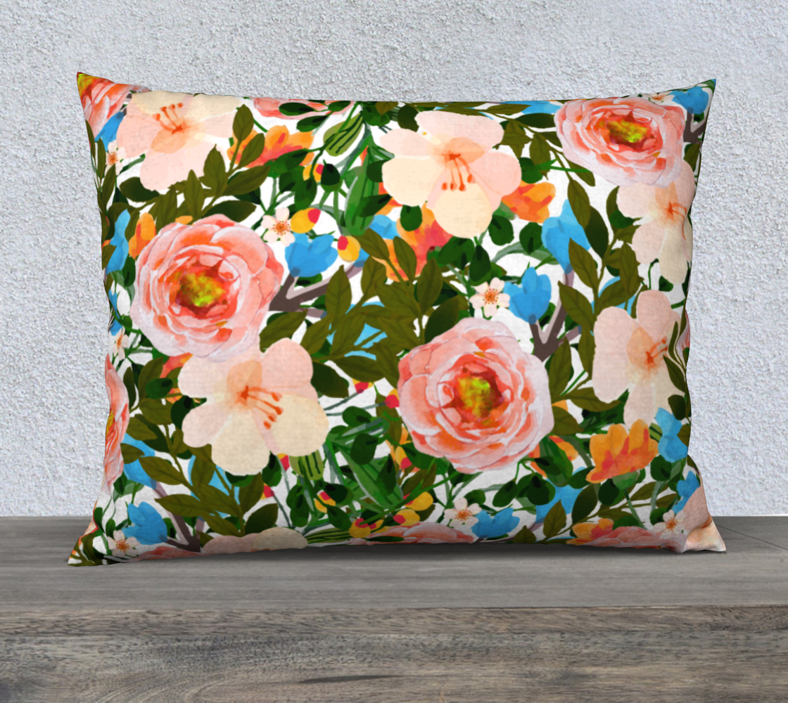 Rose Garden Pillow case 26 x 20 preview