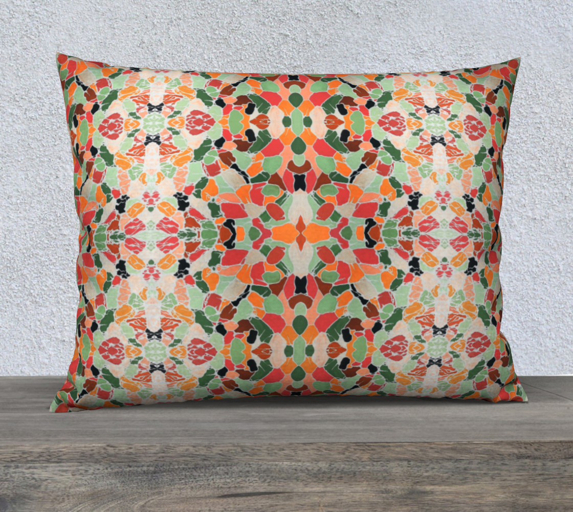 Vintage Mosaic II 26inX20in Pillow Case preview