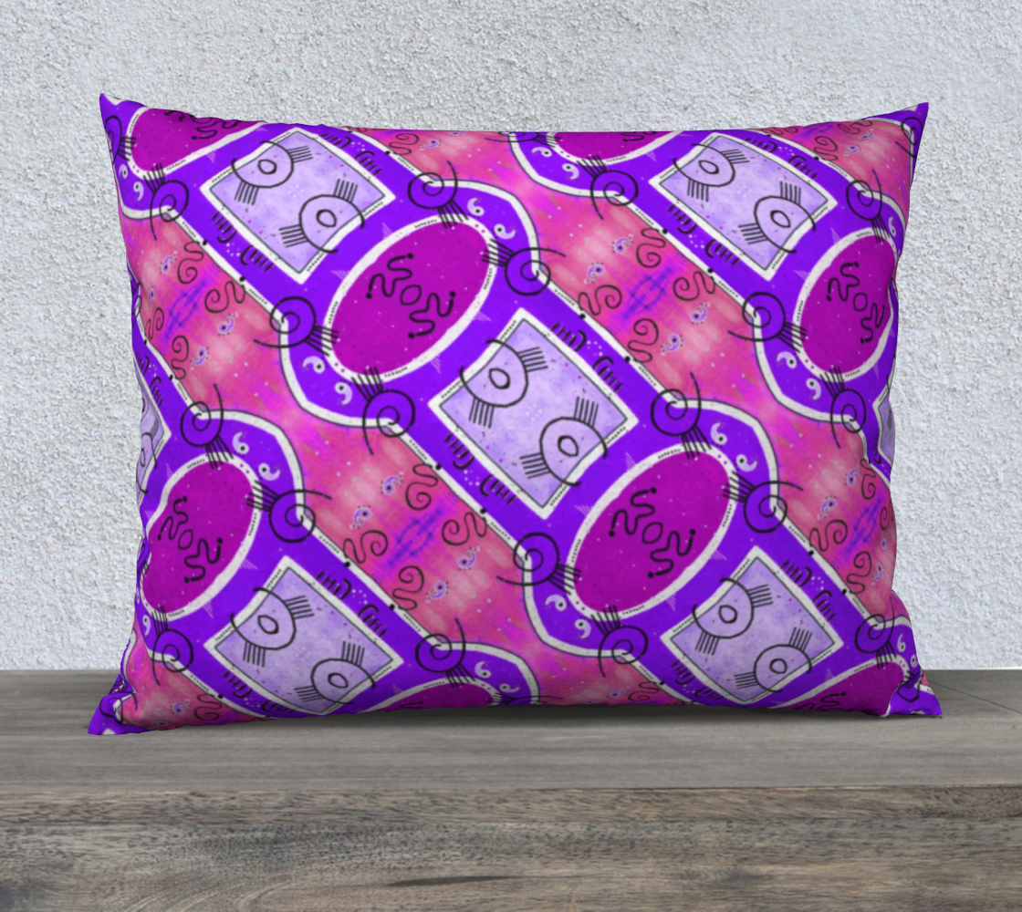 Tribal Rose 26inx20in Pillow Case preview