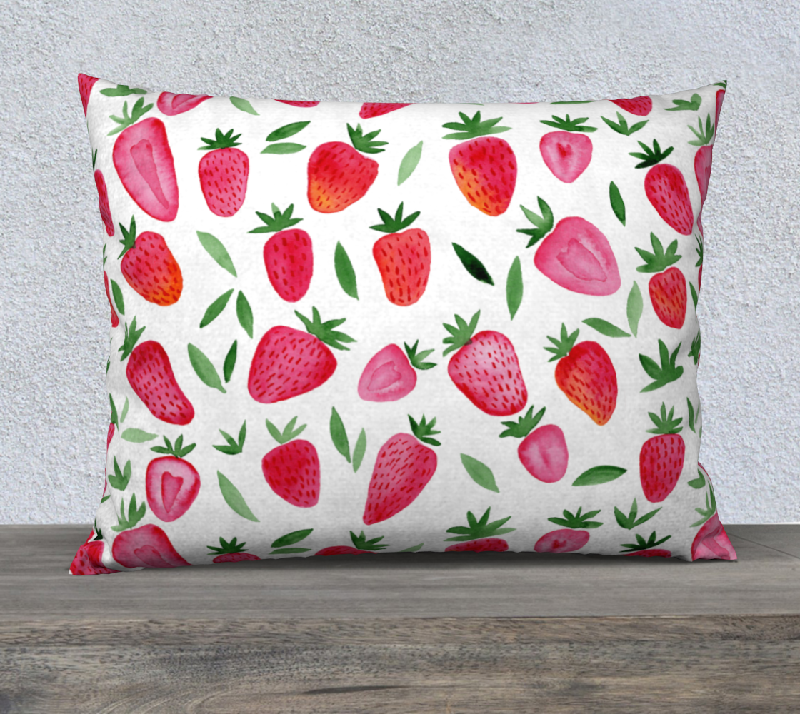 Aperçu de Watercolor strawberries
