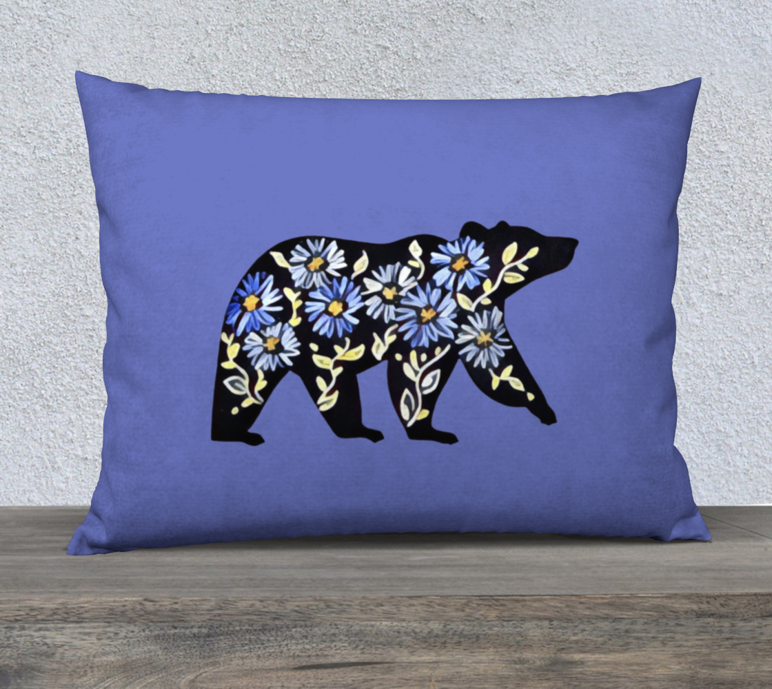 blue flower bear preview