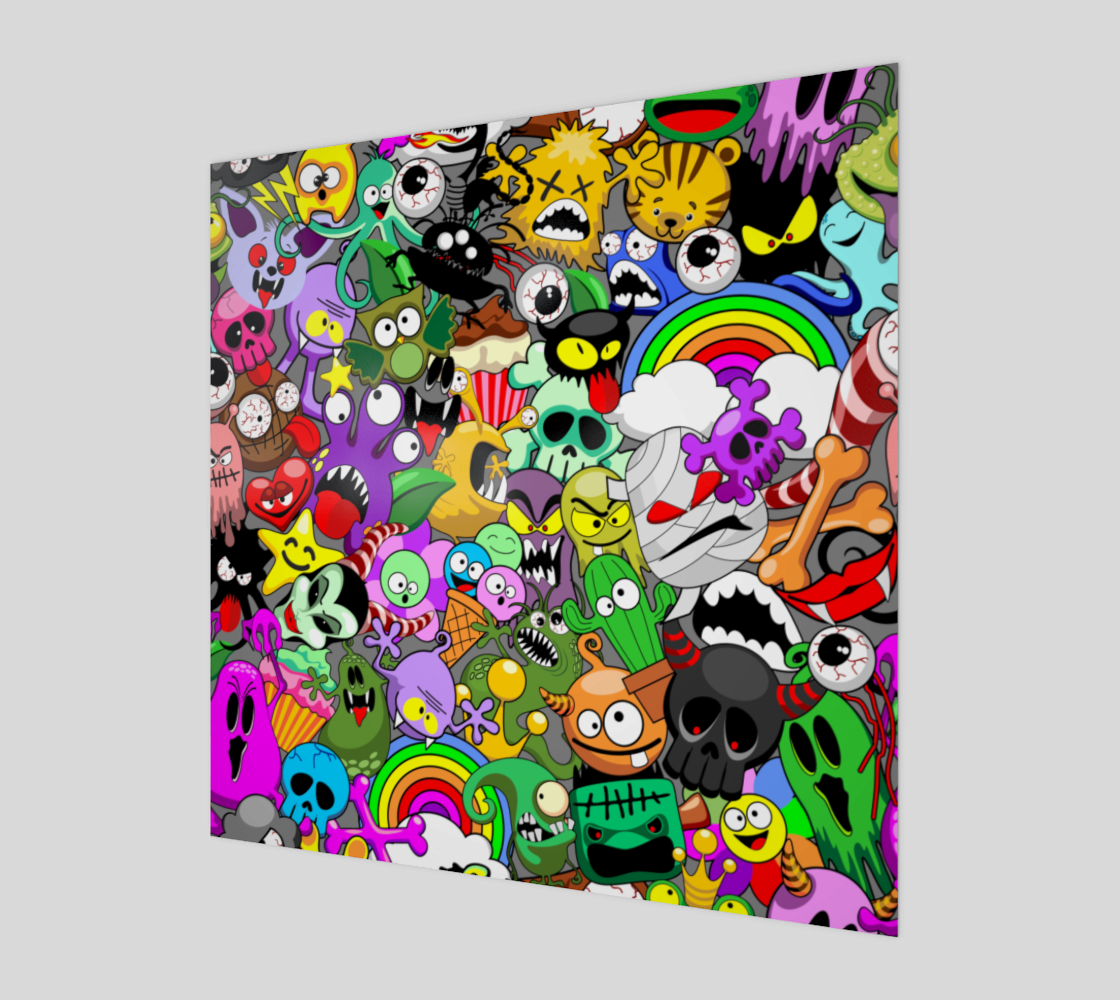 Monsters Doodles Characters Saga preview #1