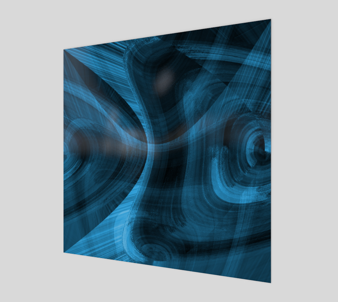 Bluish Black Hole Acrylic Print preview #1