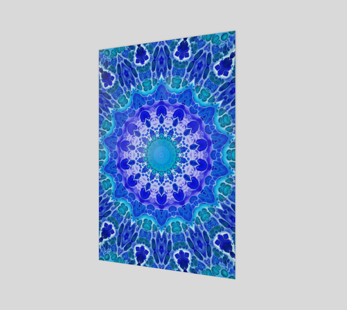 Aperçu de Azure Flower Mandala
