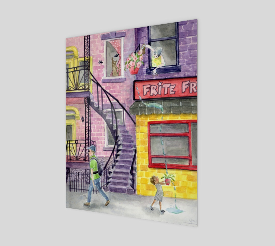 Aperçu de Art Print 11x14 - Frite Frite