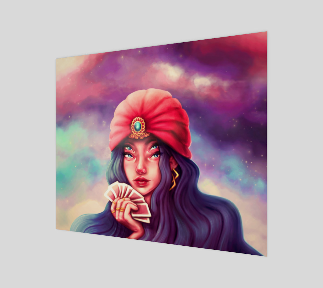 Fortune Teller Print 24x20 preview