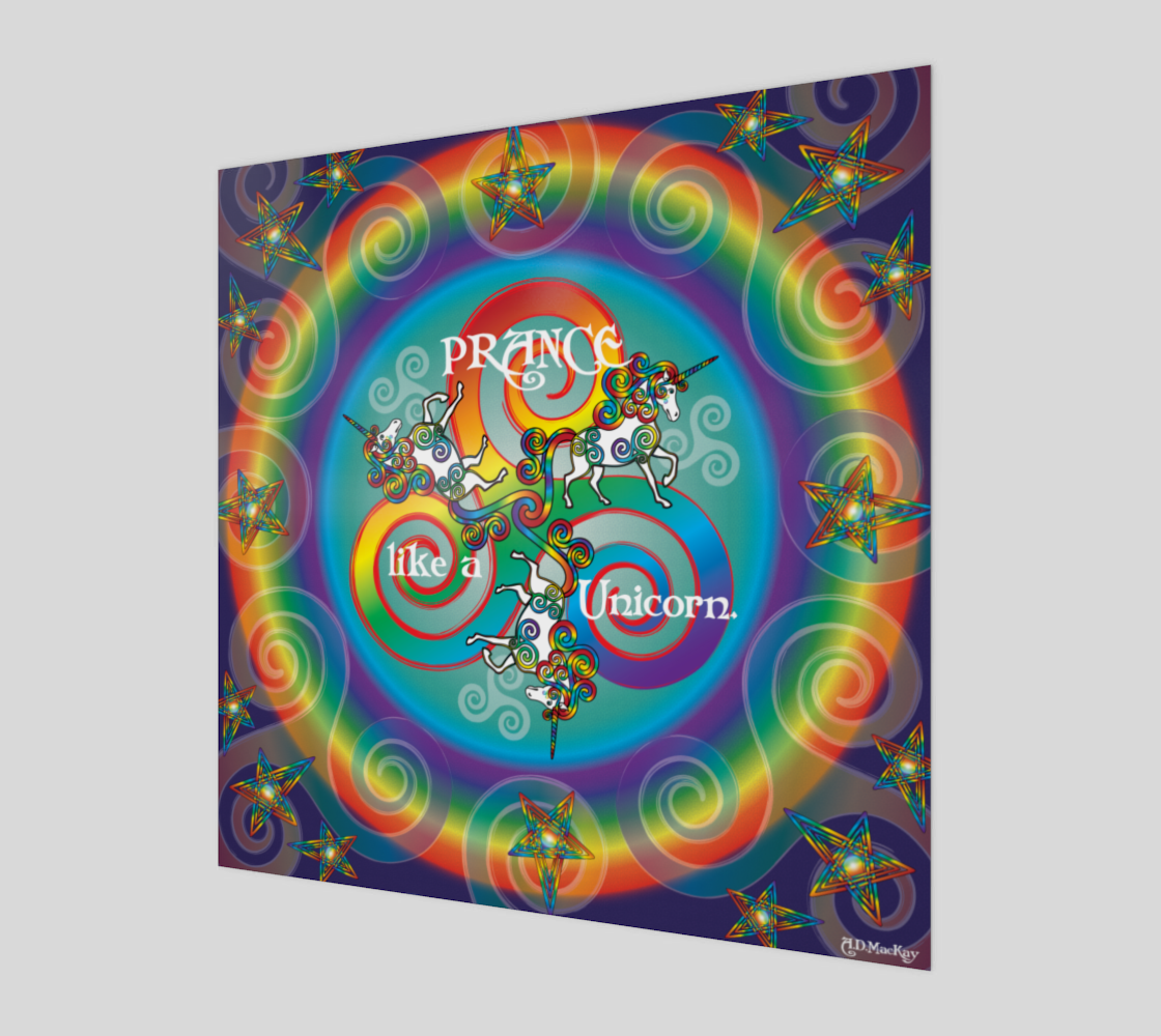 Celtic Unicorn Mandala preview #1