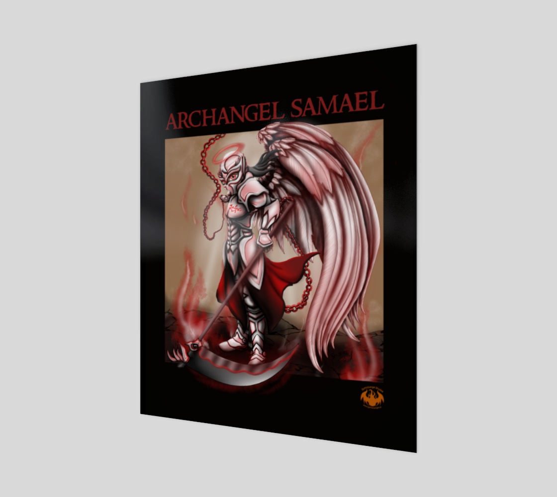 Archangel Samael / Fits Canvas Best preview #1