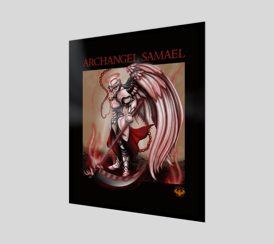 Archangel Samael / Canvas / Print / Poster preview #1