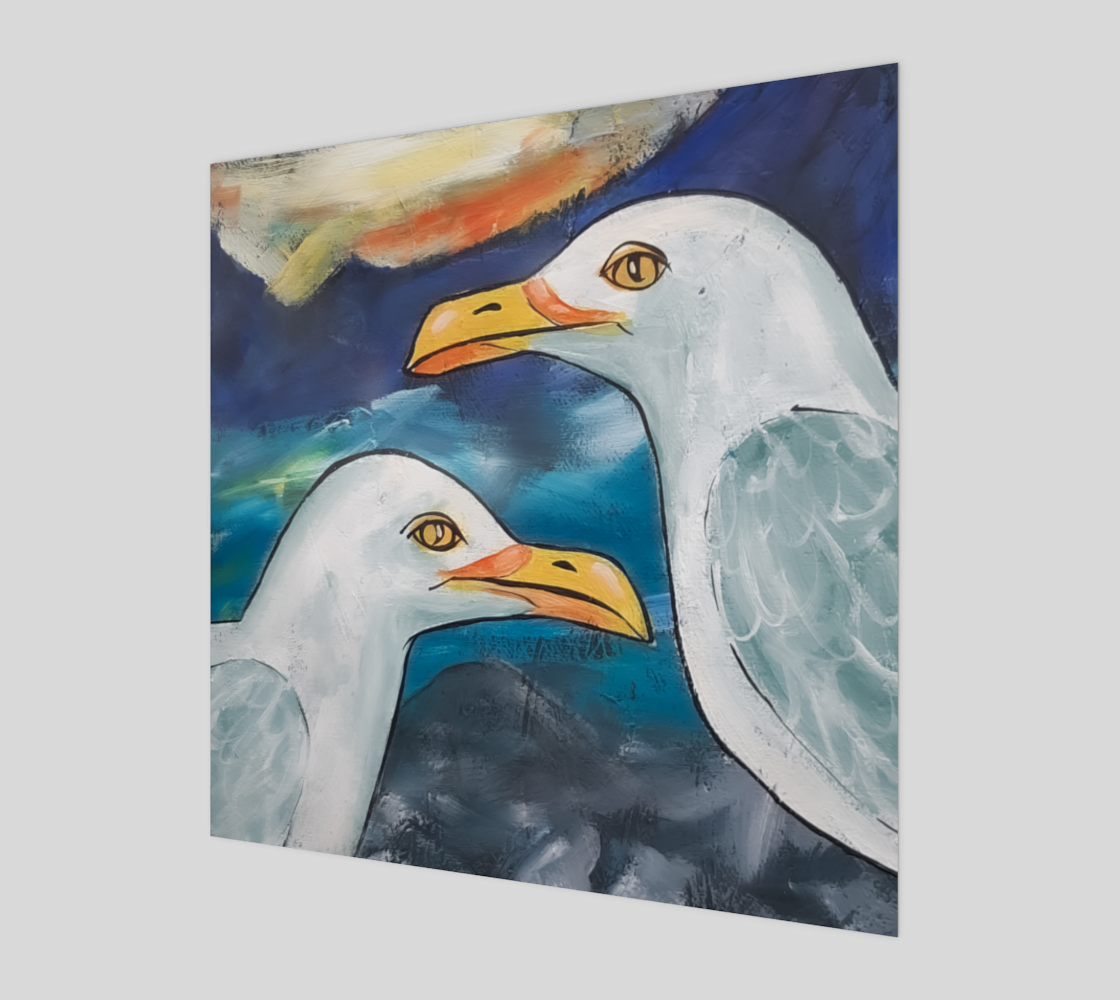 Sea Gulls Wall Art preview
