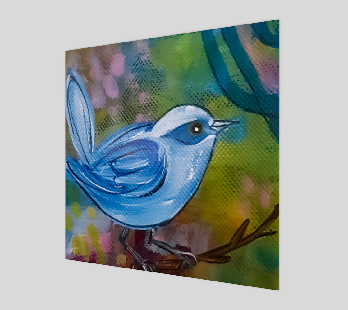 Blue Bird Wall Art preview
