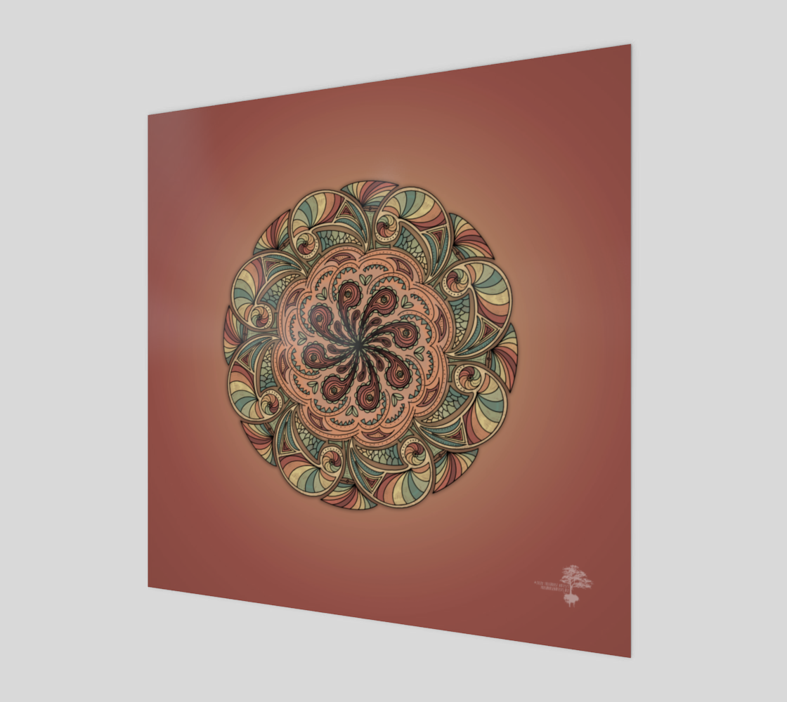 Moroccan Shells Mandala preview #1