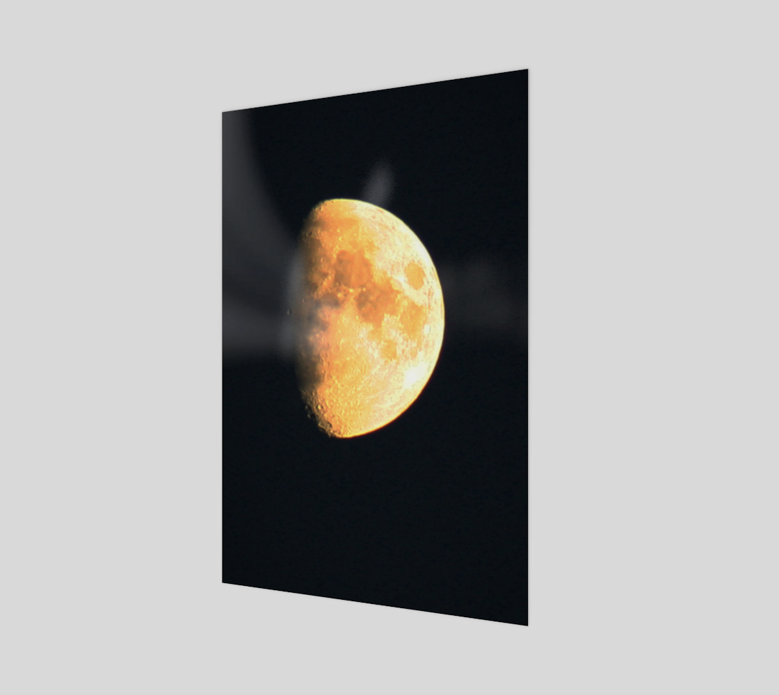 Big Old Moon Acrylic Print preview