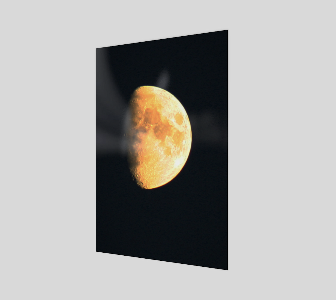 Big Old Moon Poster Print preview