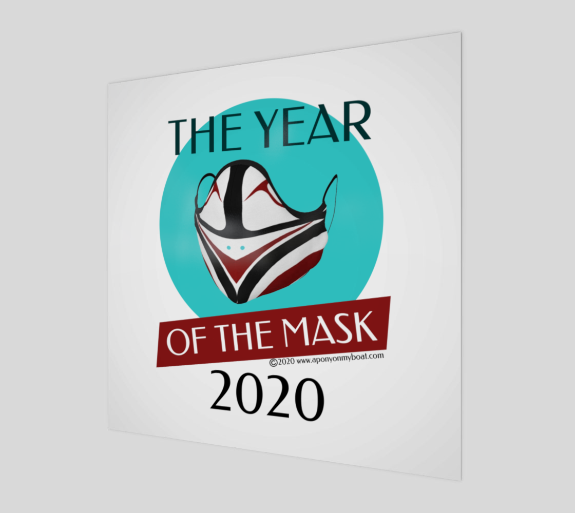 The Year of The Mask Wall Art Print & Poster preview #1