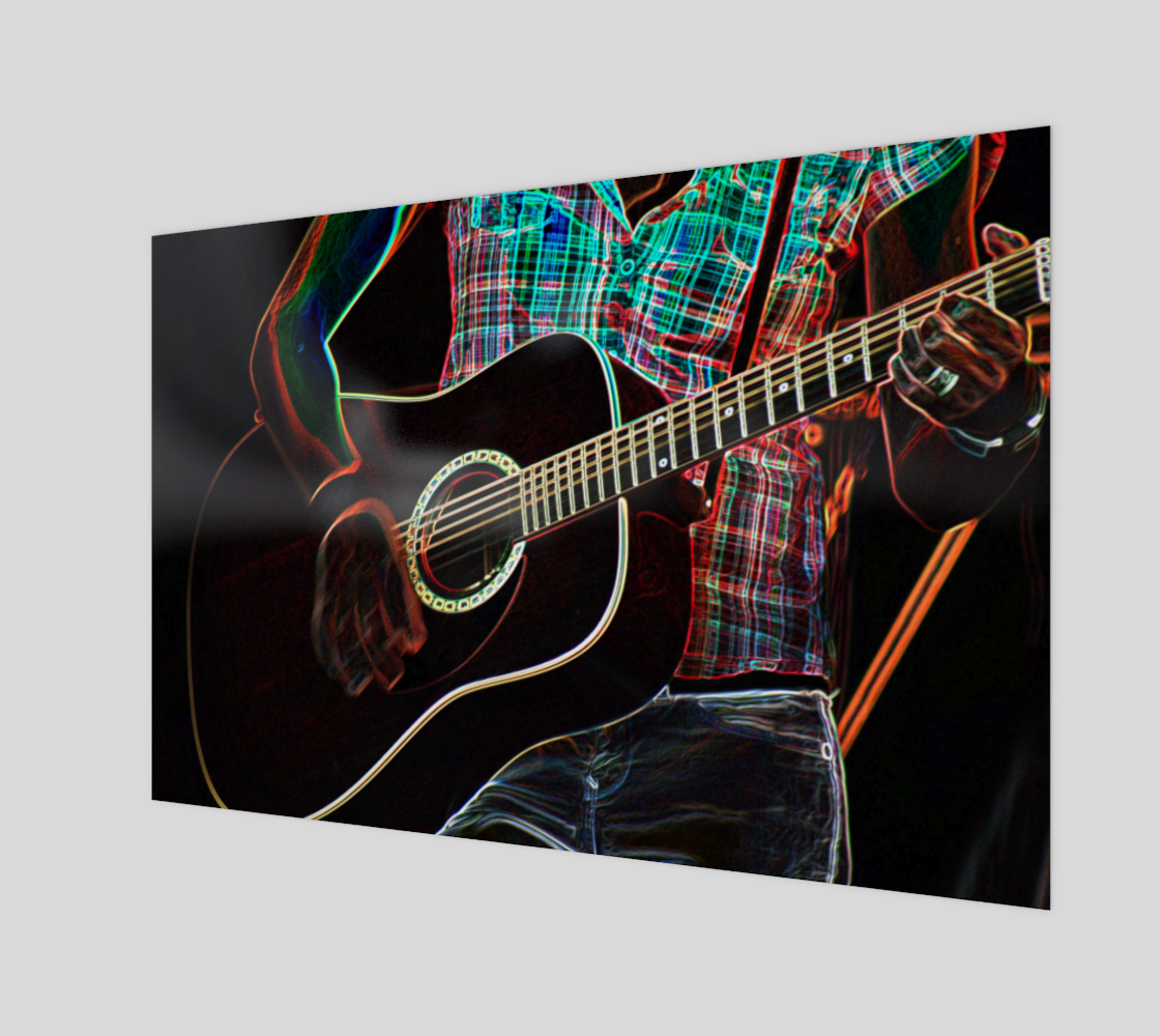 Guitar 1 Art Print preview