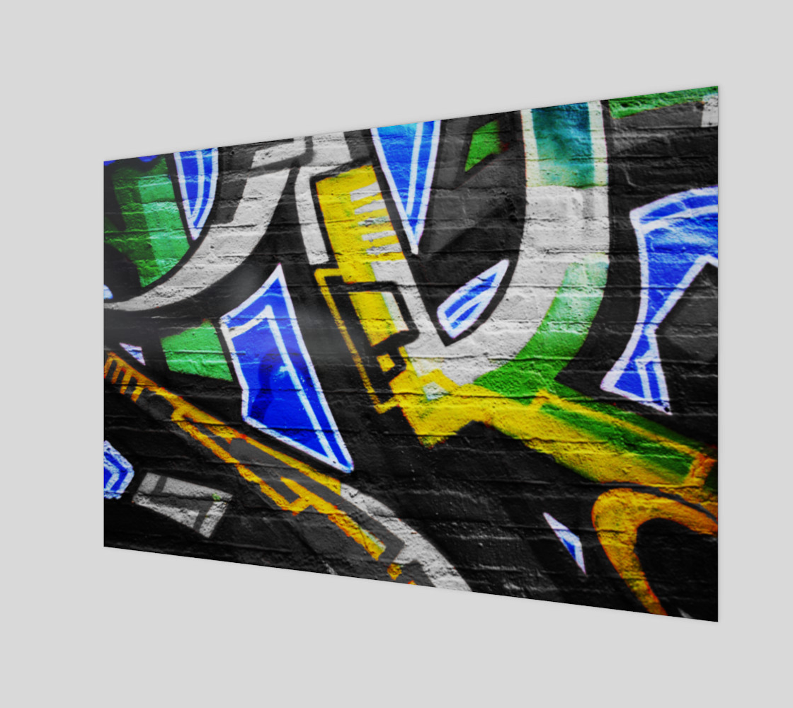 Graffiti 6 Art Print preview