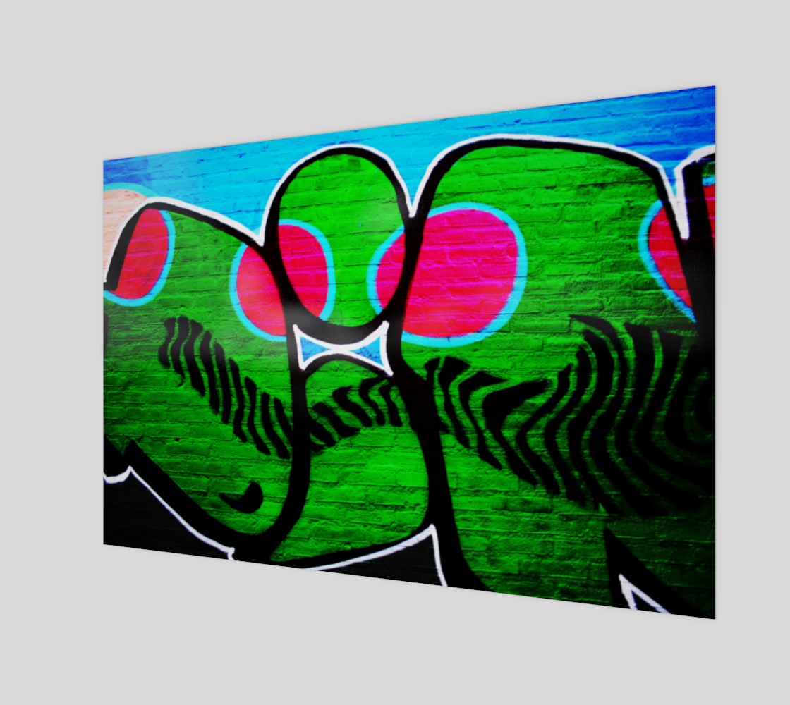 Graffiti 12 Poster Print preview
