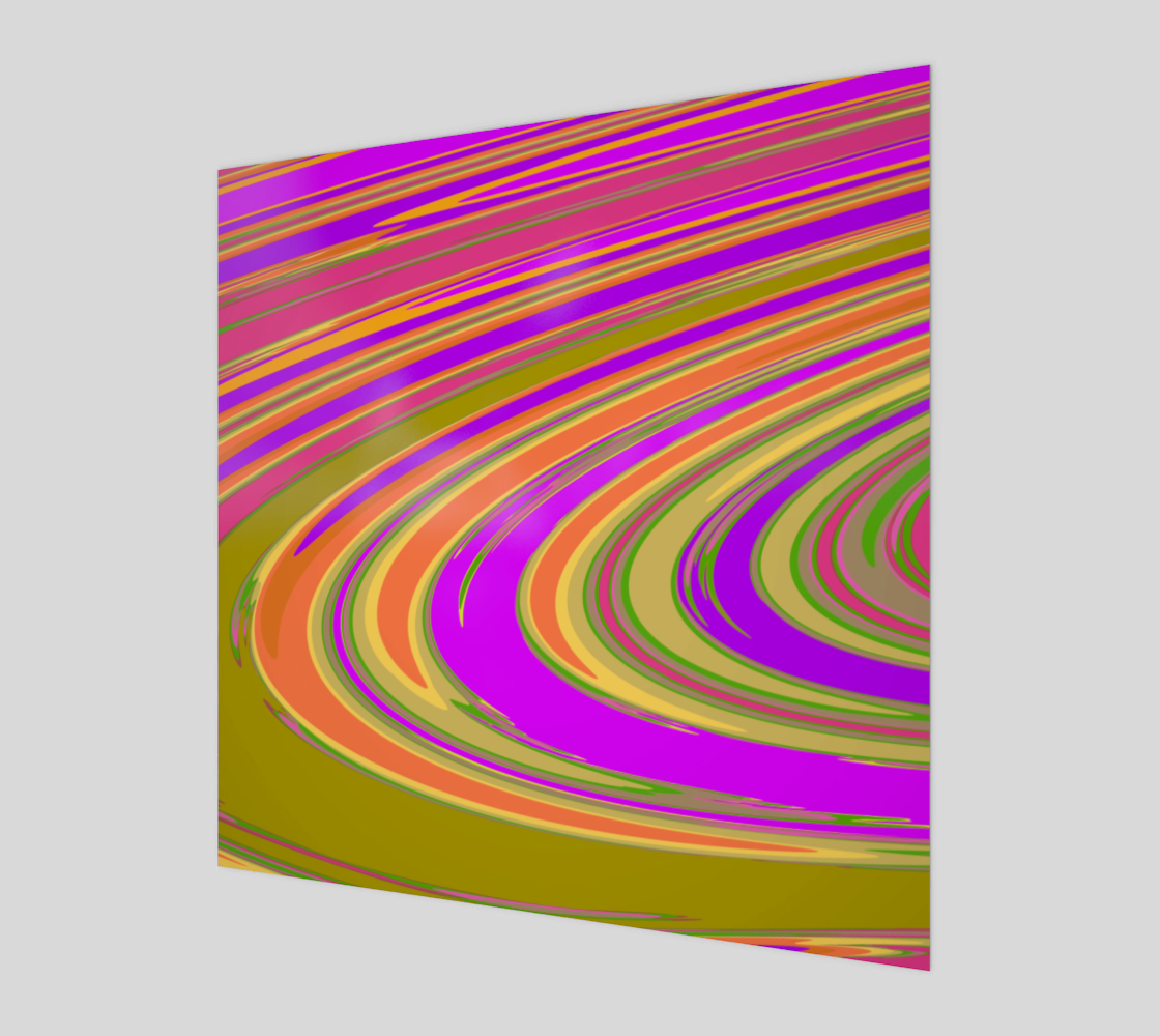 Curve in Purple Orange and Green preview