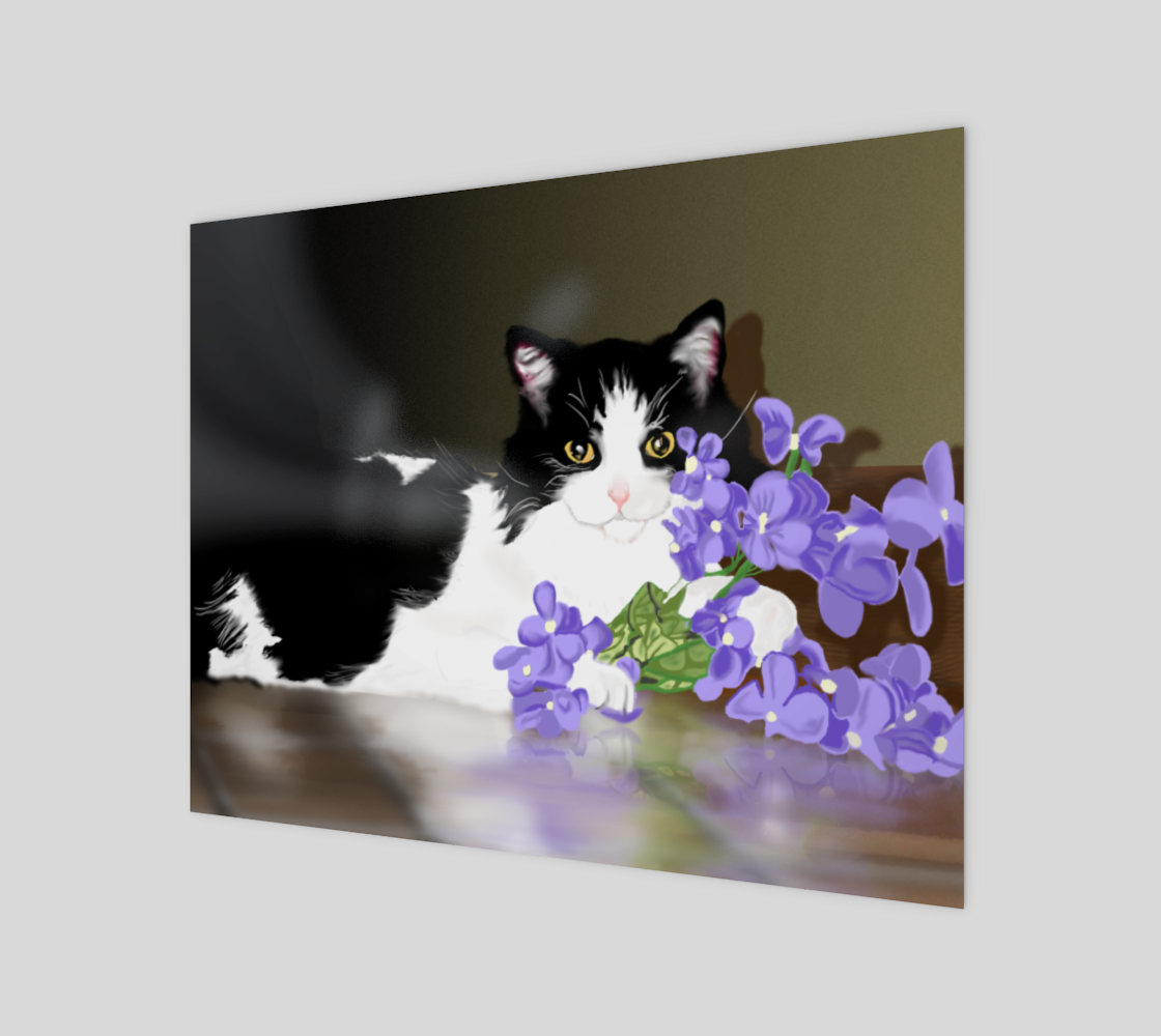 Black White Cat preview #1
