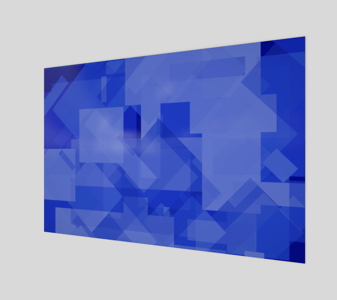 Blue is Better Art Print preview #1