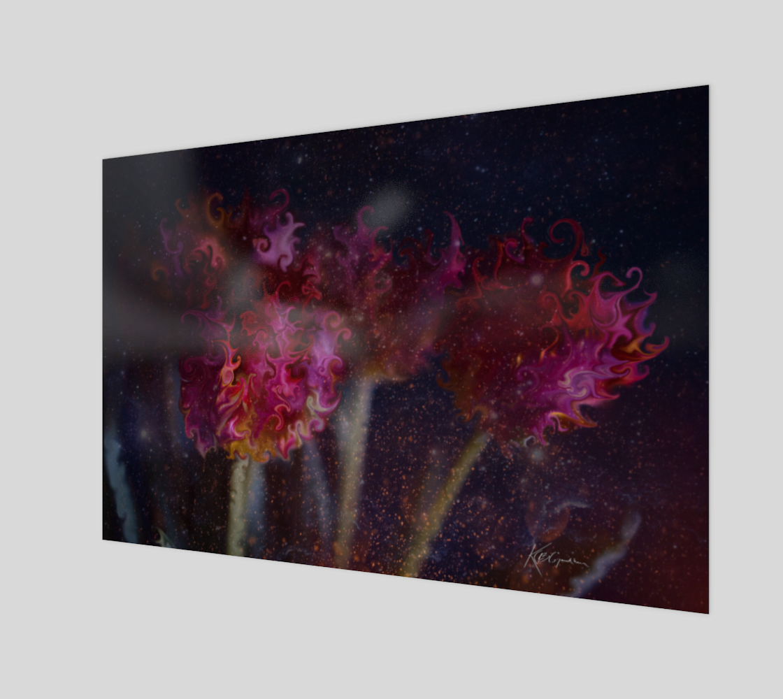 Tulips in Embers - signed preview #1