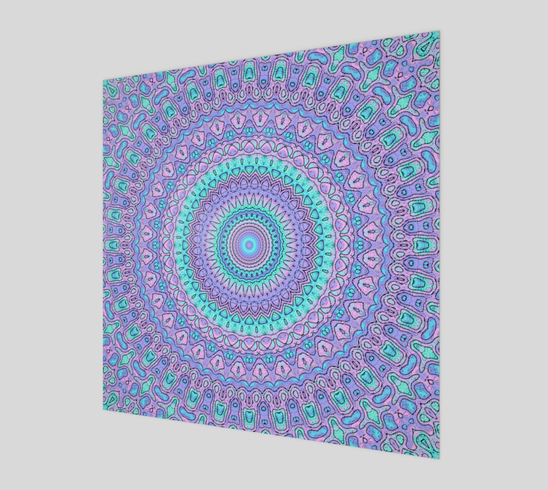 Psychedelic Groovy Hippie Mandala preview