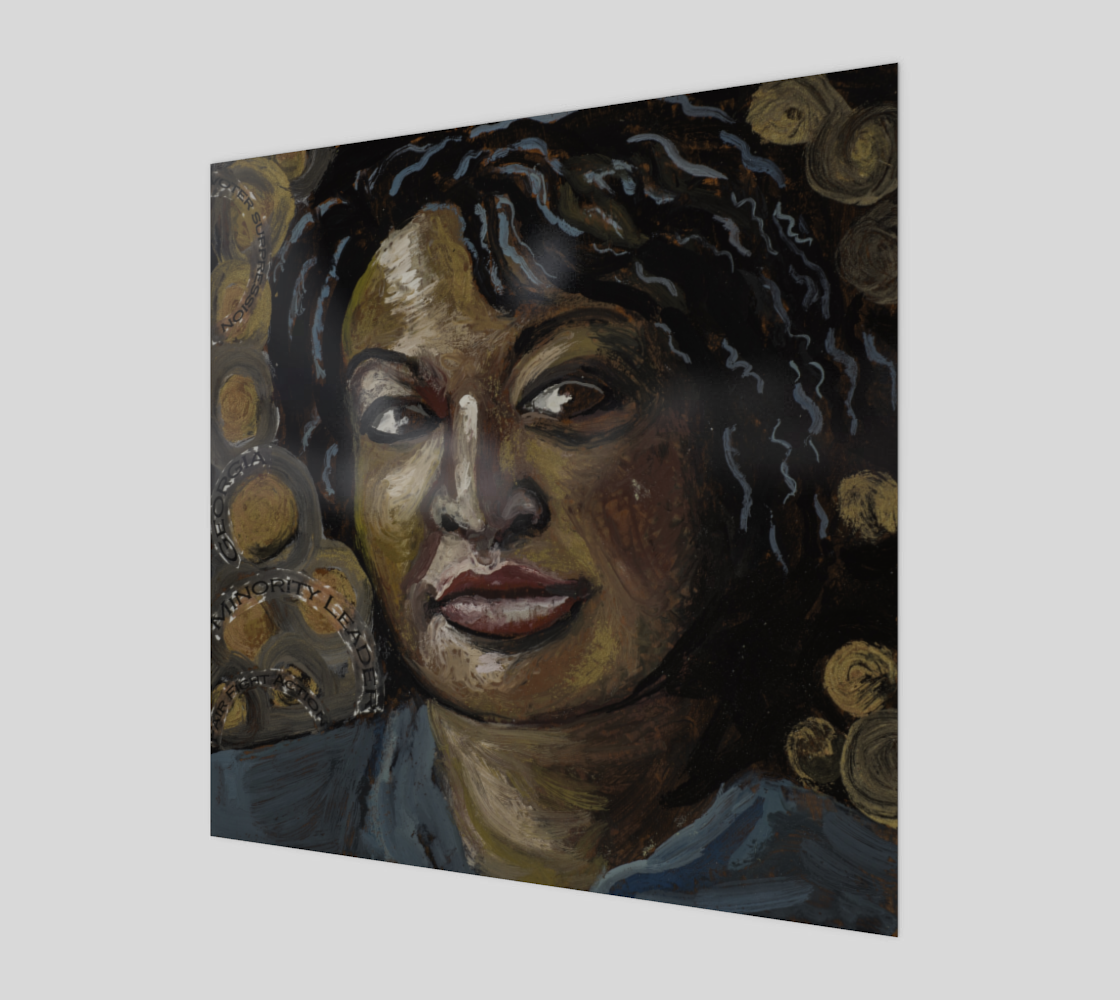 Stacey Abrams print preview