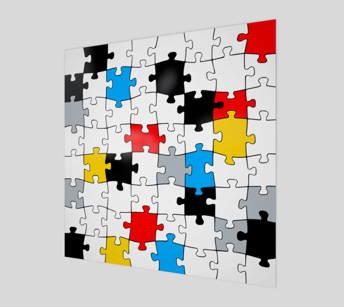 Mondrian Jigsaw Puzzle preview
