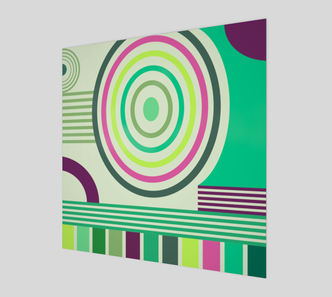 Contemporary Abstract Retro Bauhaus Pattern preview