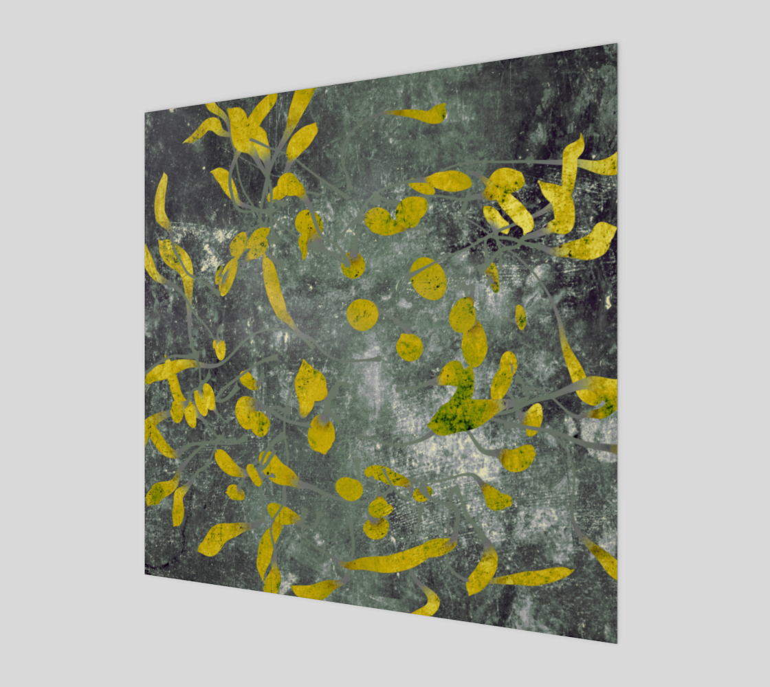 Textured Yellow Foliage preview