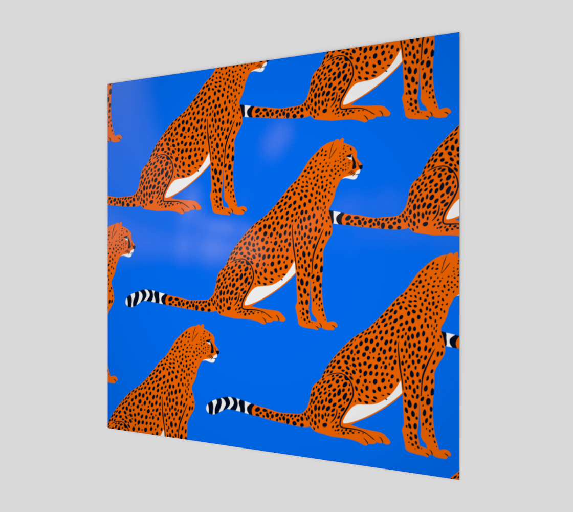 Spotted Wild Big Cat Cheetah Pattern Background preview